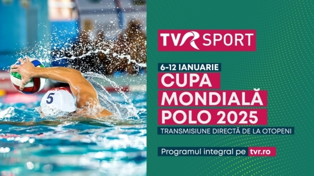 Cupa Mondială de Polo 2025, în exclusivitate pe TVR SPORT