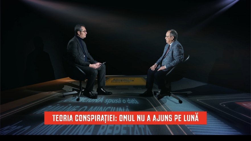 Teoria conspirației: Omul nu a ajuns pe Lună... Primul cosmonaut român, invitat la „Breaking Fake News”  