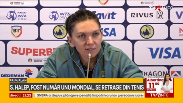 Simona Halep se retrage din tenis