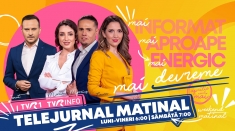 „Telejurnalul matinal” – de luni, şi mai… matinal!