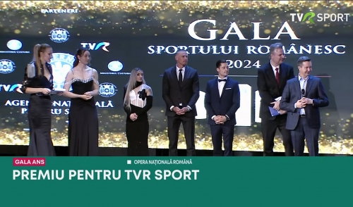 „Acest proiect, TVR Sport, vă aparține în egală măsură și dumneavoastră!”. Televiziunea Română, premiată la Gala Sportului Românesc