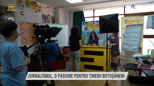 Inițierea tinerilor botoșăneni în tainele jurnalismului: o investiție în viitor | VIDEO