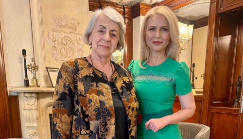 Niculina Moica , președinte al Asociației Foștilor Deținuți Politici din România, invitată la „Portret de excelență”