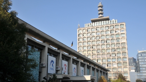 Turnul TVR, iluminat în roşu pe 14 iunie de Ziua Mondială a Donatorului de Sânge
