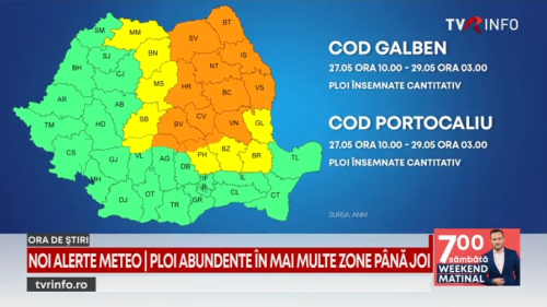 Coduri portocalii și roșii de vreme severă: autoritățile în alertă