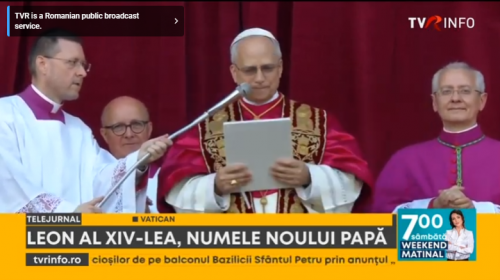 Noul Suveran Pontif al Bisericii Catolice, Papa Leon al XIV-lea