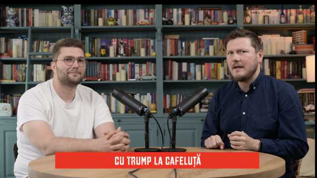 Cu Trump la cafeluță. Vineri, la „Breaking Fake News”