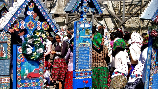 Cimitirul Vesel – un muzeu în aer liber despre viață, nu despre moarte
