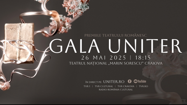 Să celebrăm teatrul românesc împreună! Gala Premiilor UNITER se vede live la TVR