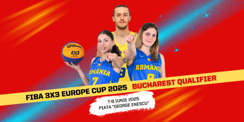 Baschetul 3x3 revine în inima Bucureștiului şi la TVR SPORT