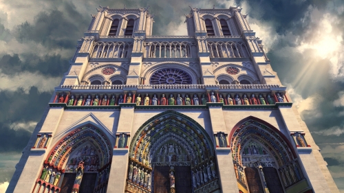 Notre-Dame, catedrala care sfidează timpul, într-o excepţională animaţie 3D
