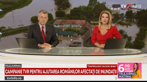 TVR relansează campania „Împreună facem bine”