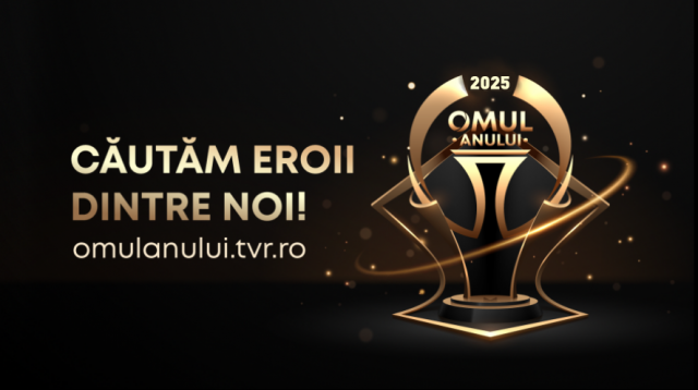 Telespectatorii pot face propuneri pentru titlul „Omul anului” 2025 