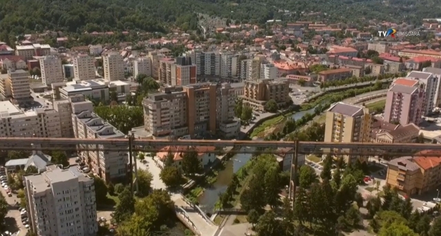 La Reșița, pe traseul funicularului