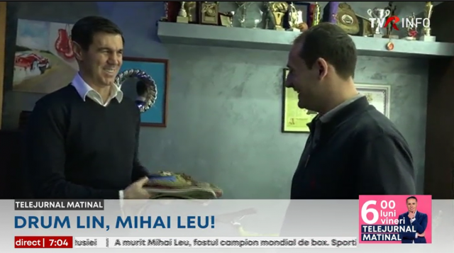 A murit Mihai Leu, fostul campion mondial de box