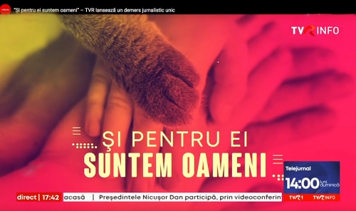 TVR lansează un demers jurnalistic unic – „Și pentru ei suntem oameni!”