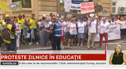 Proteste prelungite în Educație