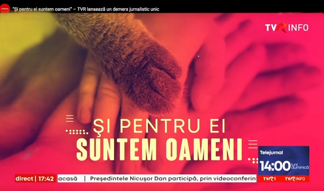 TVR lansează un demers jurnalistic unic – „Și pentru ei suntem oameni!”
