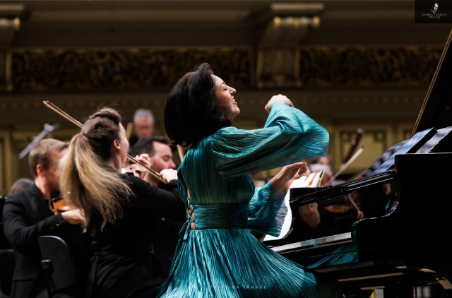 Pianista Alexandra Dariescu. Foto: Cristina Tănase / Festivalul Enescu