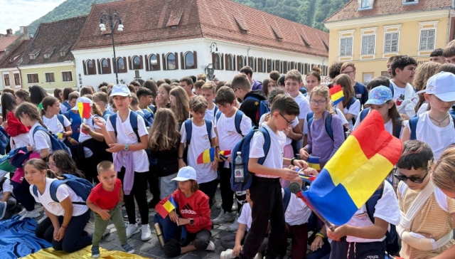 Ziua Limbii Române la TVR Internațional - Taberele ARC 2025/ Producător Liliana Văduva/TVRi/ Sursa foto:facebook.com/drpromania