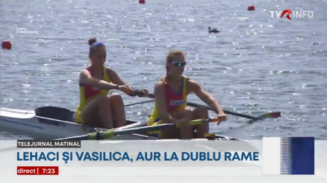 Campionatele Mondiale de canotaj Under-19: Romania, medalii de aur și de bronz