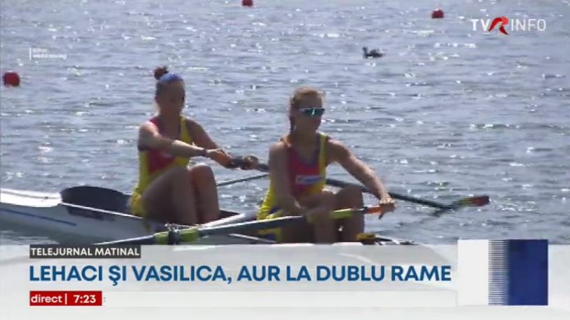 Campionatele Mondiale de canotaj Under-19: Romania, medalii de aur și de bronz