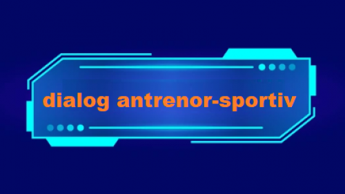 Conversația, ca mijloc de atenuare a dificultăților emoționale în sport