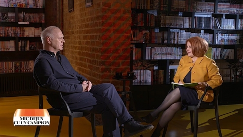  „Mic dejun cu un campion” cu actorul Vlad Ivanov