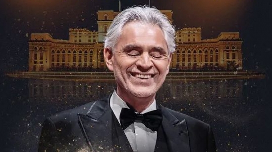 Emoție pură și interpretări remarcabile, în cea de-a doua zi a Festivalului Unforgettable: Andrea Bocelli și Gheorghe Zamfir, în Piața Constituției 