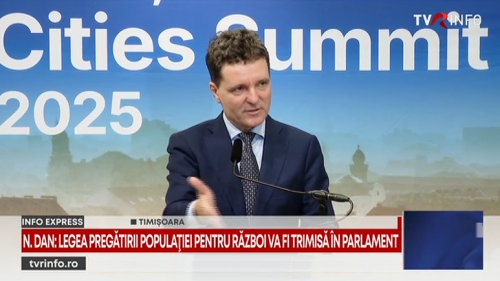 Nicușor Dan, anunț privind legea pregătirii în caz de război