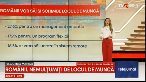 Tot mai mulți români se gândesc să-și schimbe locul de muncă