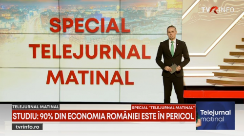 Studiu: 90% din economia României se află în pericol
