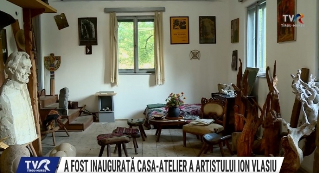 “Picătura de cultură”: Casa - atelier a sculptorului Ion Vlasiu, inclusă în patrimoniul cultural național (I) | VIDEO
