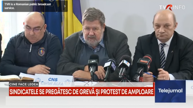 Proteste ale confederațiile sindicale împotriva măsurilor de austeritate