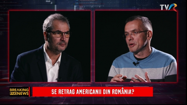 Se retrag americanii din România? Adelin Petrişor, în dialog cu Marian Voicu, vineri, la „Breaking Fake News”