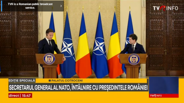 Secretarul general al NATO reafirmă angajamentul Alianței față de România