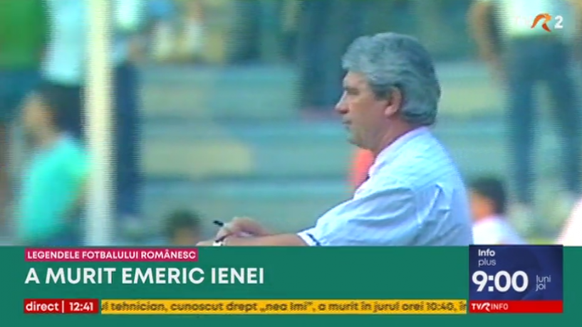 A murit fostul mare jucător și antrenor de fotbal Emeric Ienei
