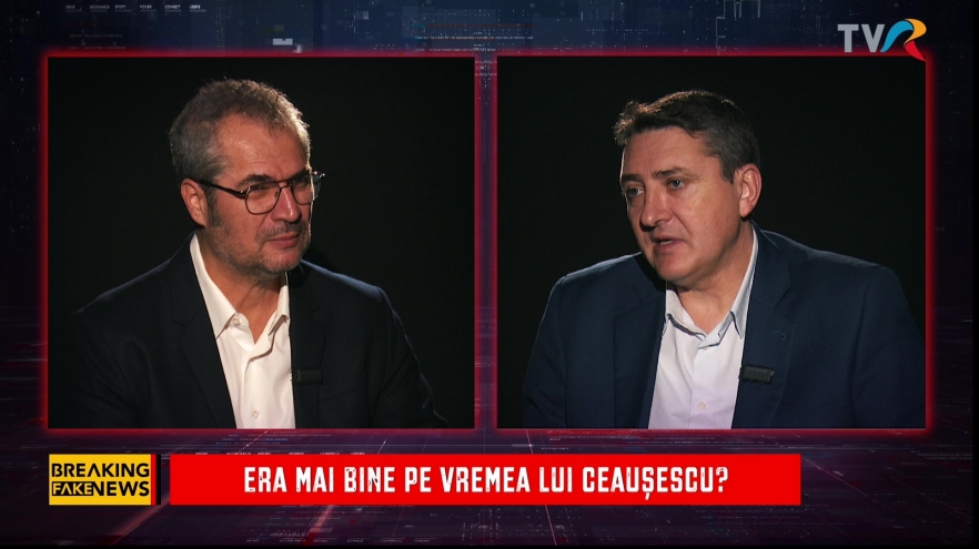 Era mai bine pe vremea lui Ceaușescu? Analizăm vineri, la „Breaking Fake News”