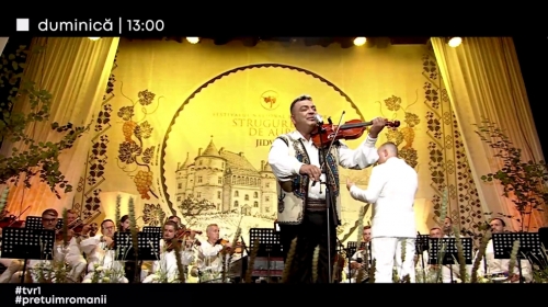 „Tezaur folcloric”, duminică la TVR 1: o ediție dedicată Festivalului Național „Strugurele de Aur”