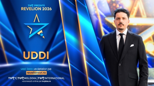 „Anul ăsta se poartă TVR”. Uddi, invitat în programul de Revelion al TVR 1