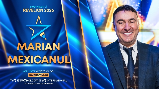 Marian Mexicanu, un showman care cucerește instantaneu publicul. În noaptea dintre ani, la Revelionul TVR