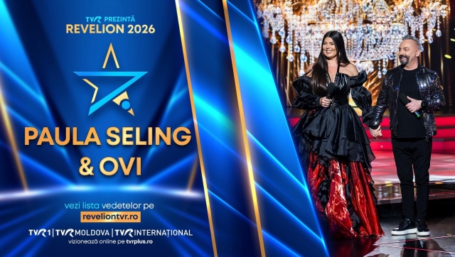 Paula Seling şi Ovi se joacă din nou cu focul... Moment aniversar la Revelionul TVR 1