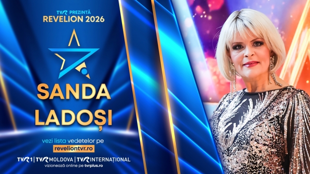 „TVR a fost, este şi va fi preferata mea!” – Sanda Ladoși, invitată la Revelion 2026