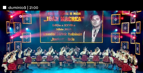 Festivalul Național de Folclor „Ioan Macrea”, la TVR 1