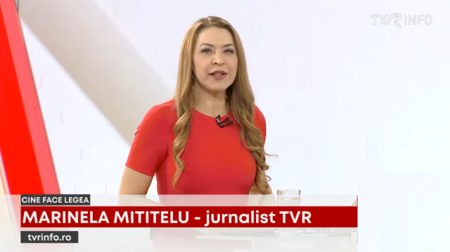 „Cine face legea”, cu Marinela Mititelu, la TVR INFO