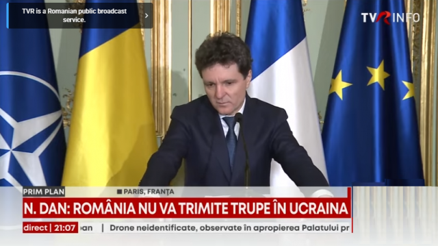 Președintele Nicuşor Dan: România nu va trimite trupe în Ucraina