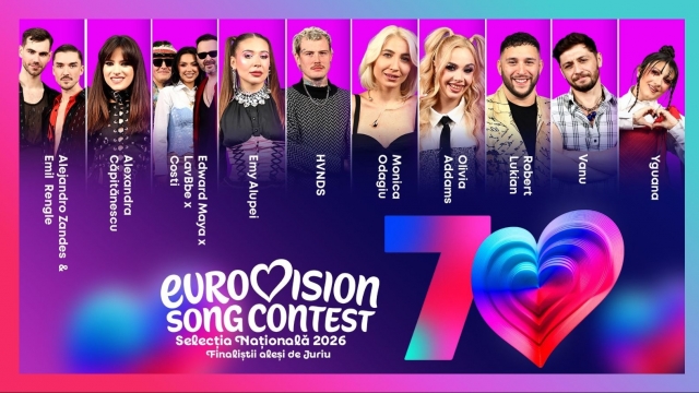 Eurovision România: Juriul a decis zece finaliști ai Selecției Naționale