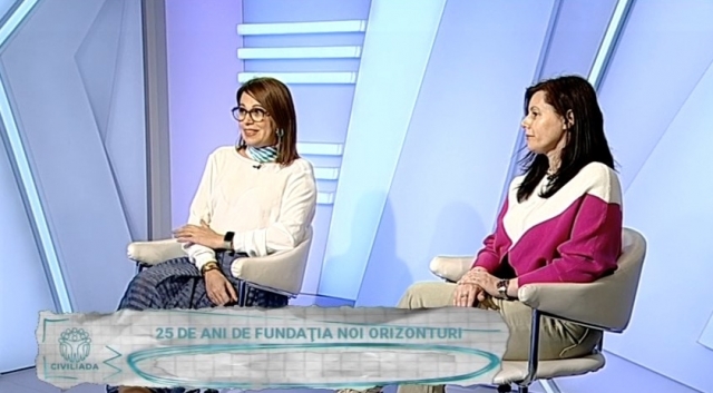 “Civiliada”: Fundația Noi Orizonturi, 25 de ani de activitate | VIDEO/ Civiliada/ Credit foto: capturi din emisiune/ YouTube TVR/ Producător: Luminița Purdea-Cotuțiu 