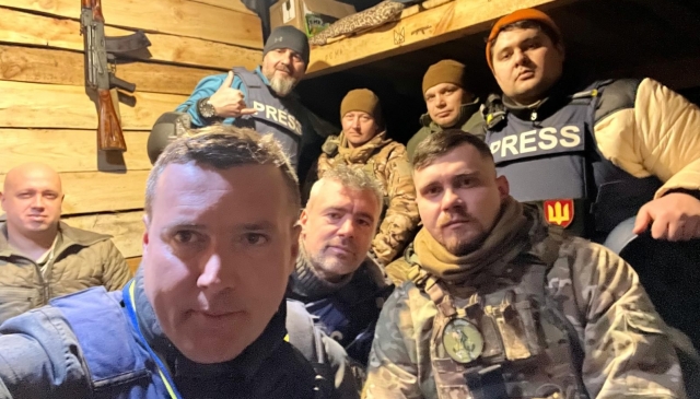 Patru ani de război: echipa Ştirilor TVR, la Kiev şi pe frontul din Donbas