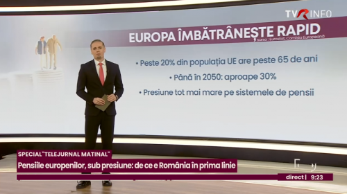 Tot mai puțini angajați susțin un număr tot mai mare de pensionari